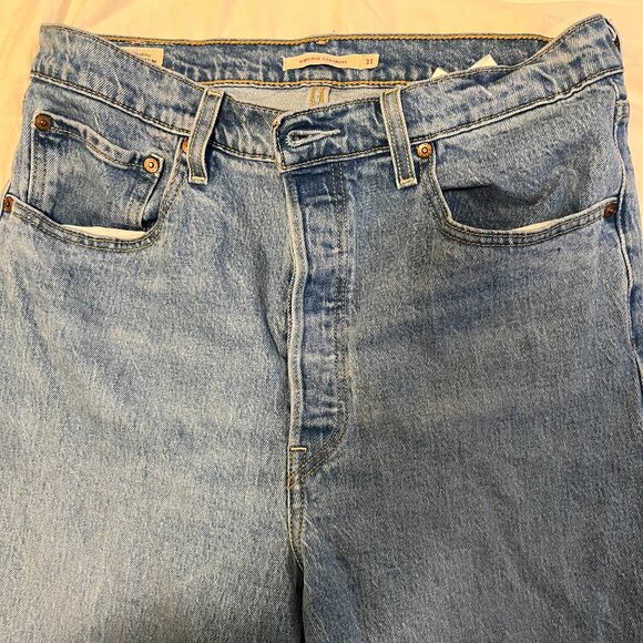 Levi Ribcage Straight Jeans - Picture 1 of 2